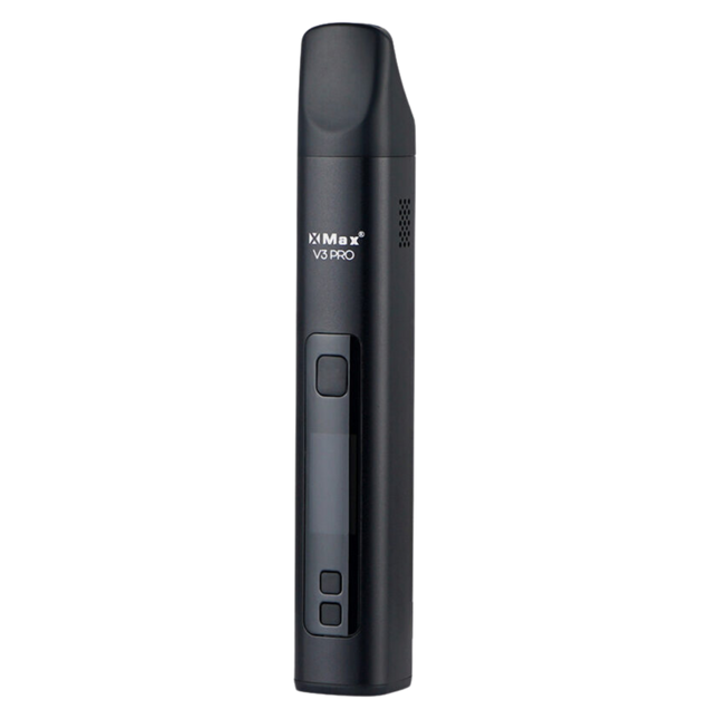 Black Xmax V3 Pro Vaporizer.